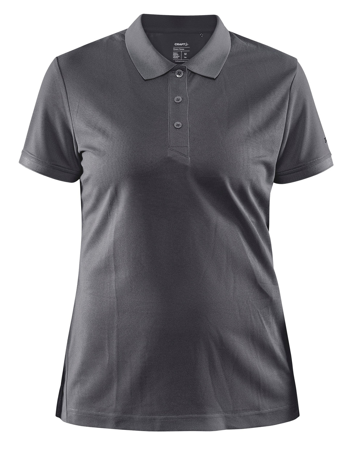 CR1909139 Craft Ladies' Core Unify Polo Shirt - Granite - CR1909139