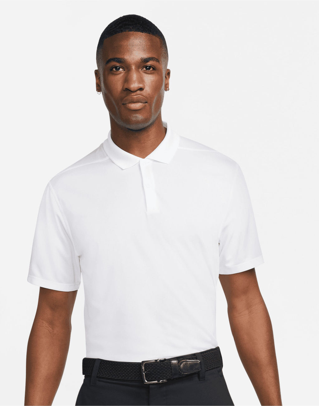 DH0824 Nike Dri-FIT Victory Solid Polo - White - DH0824
