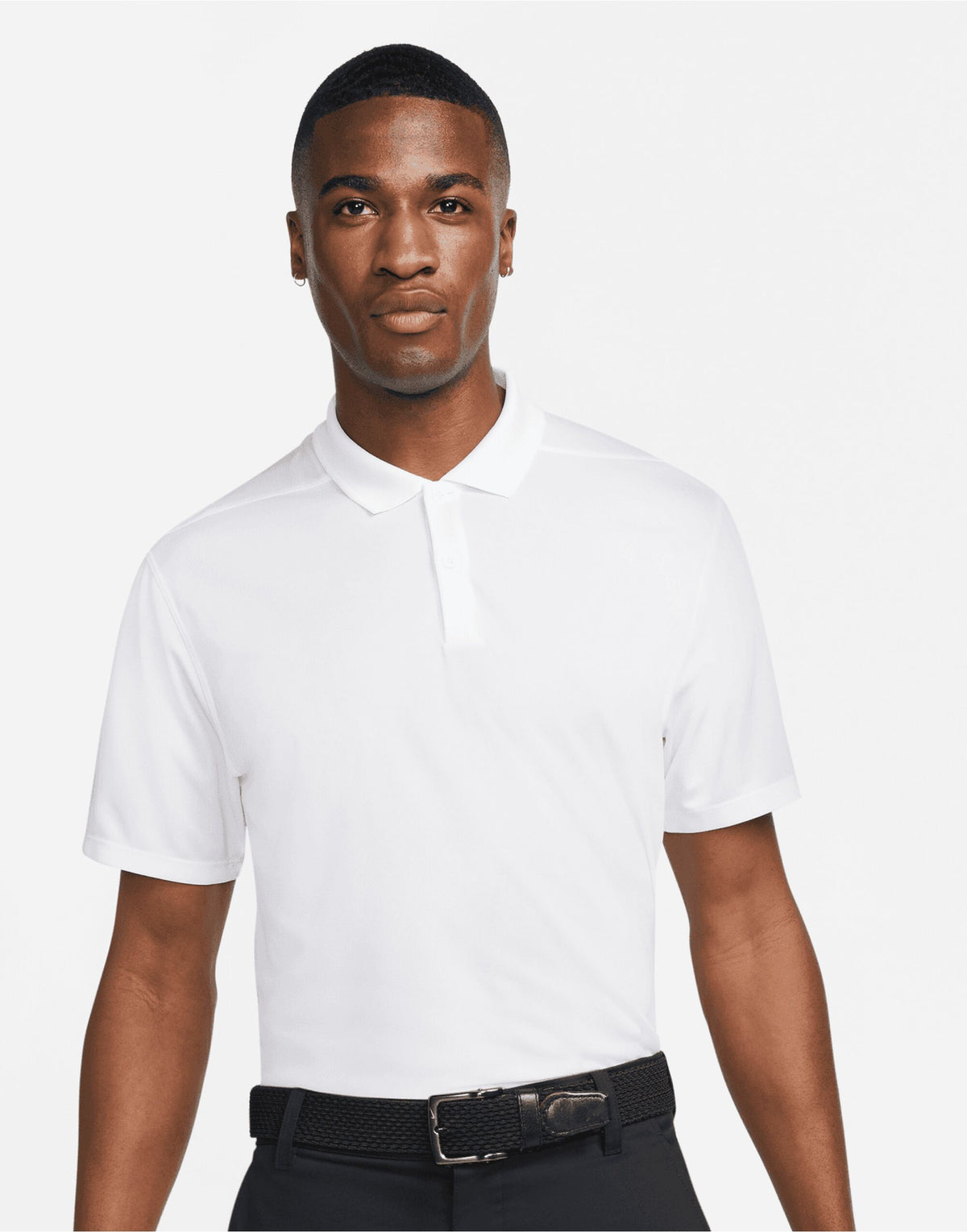 DH0824 Nike Dri-FIT Victory Solid Polo - White - DH0824