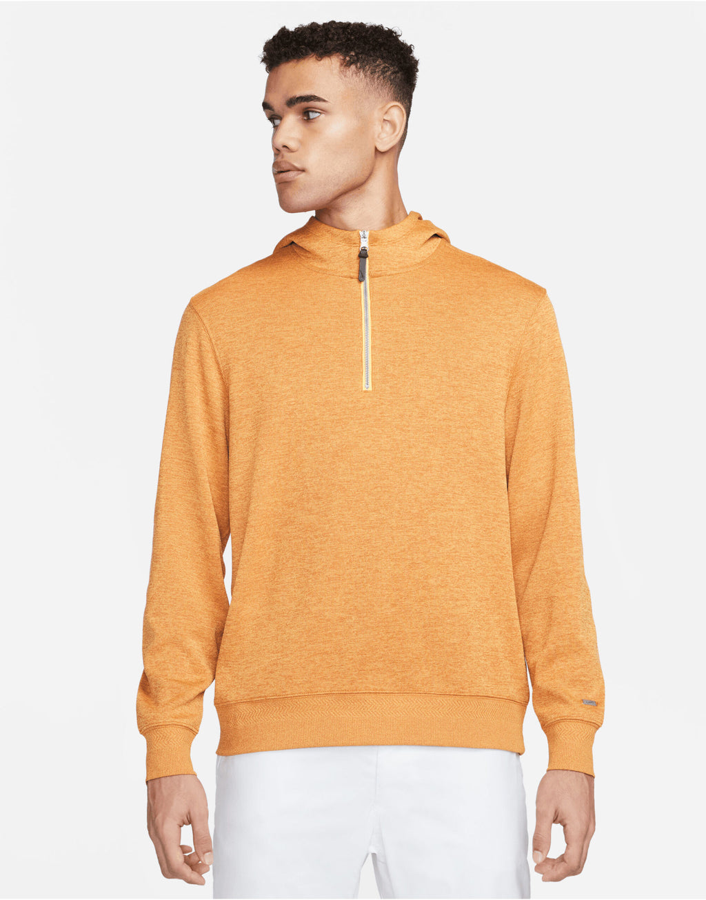 DN1906 Nike Men's Golf Hoodie - Monarch/ Laser Orange/ Brushed Silver - DN1906