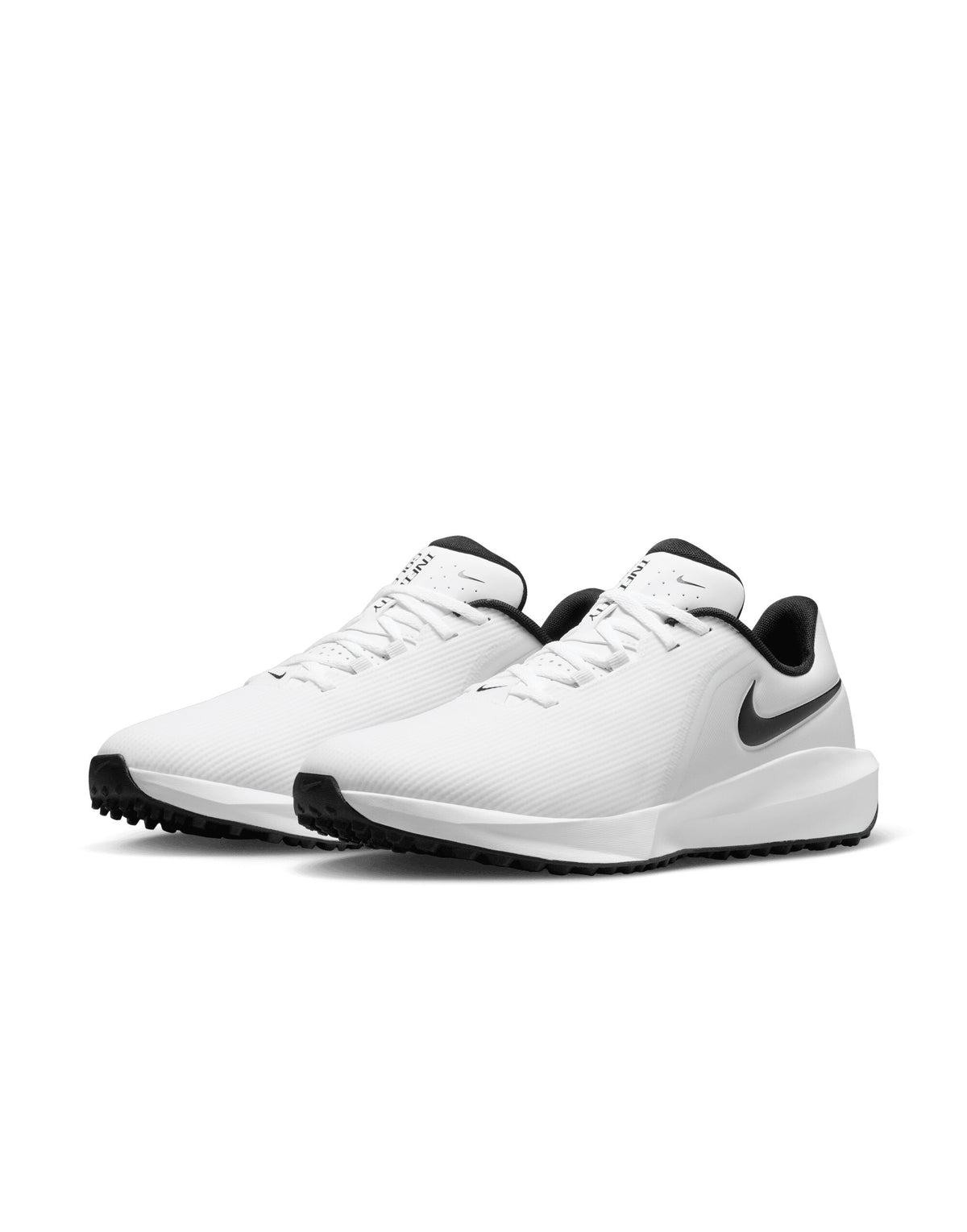 FN0555 Nike Infinity Golf Shoes - White/Black/Pure Platinum - FN0555