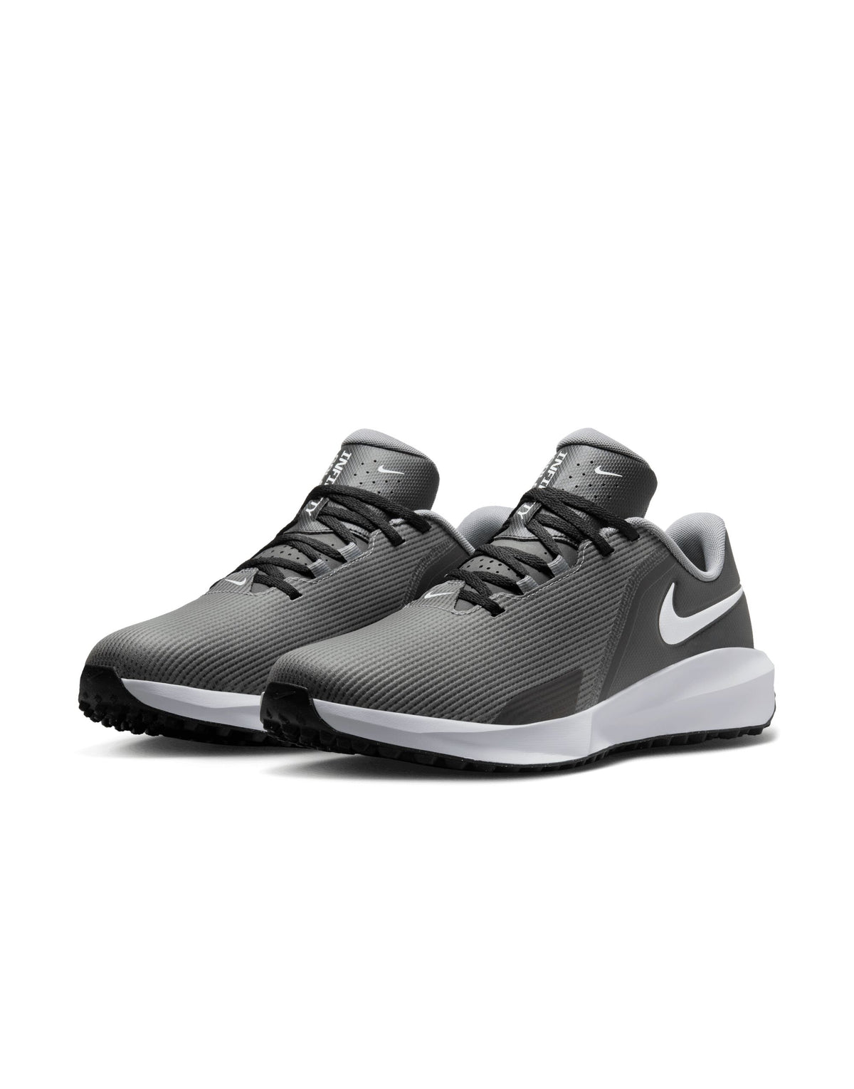 FN0555 Nike Infinity Golf Shoes - Black/White/Smoke Grey - FN0555