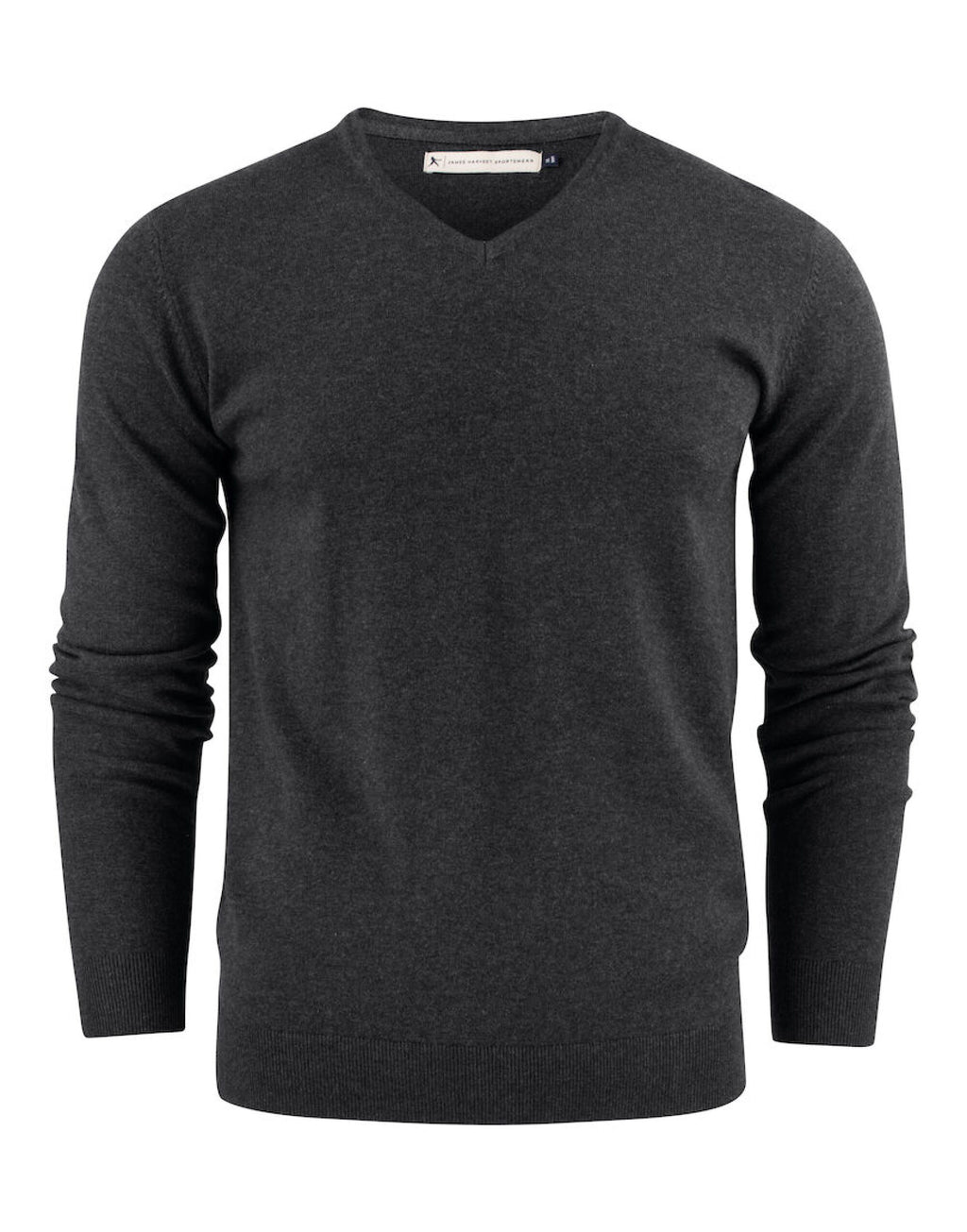James Harvest Ashland V-Neck Knit Sweat