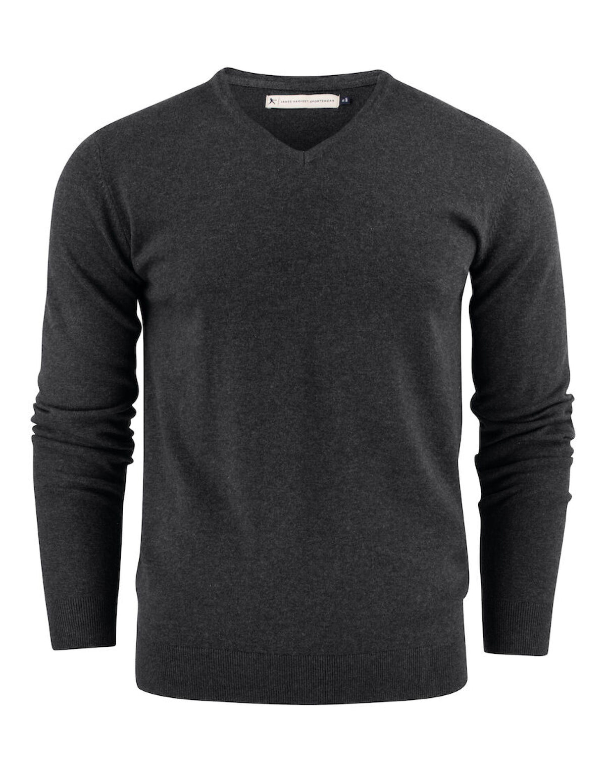 James Harvest Ashland V-Neck Knit Sweat