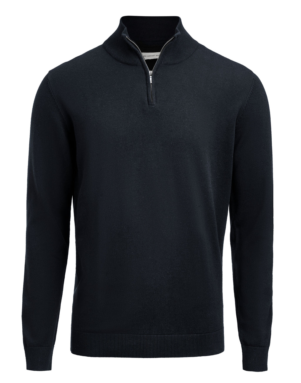 HAR2112515 James Harvest Ashland 1/2 Zip Sweater - Navy - HAR2112515