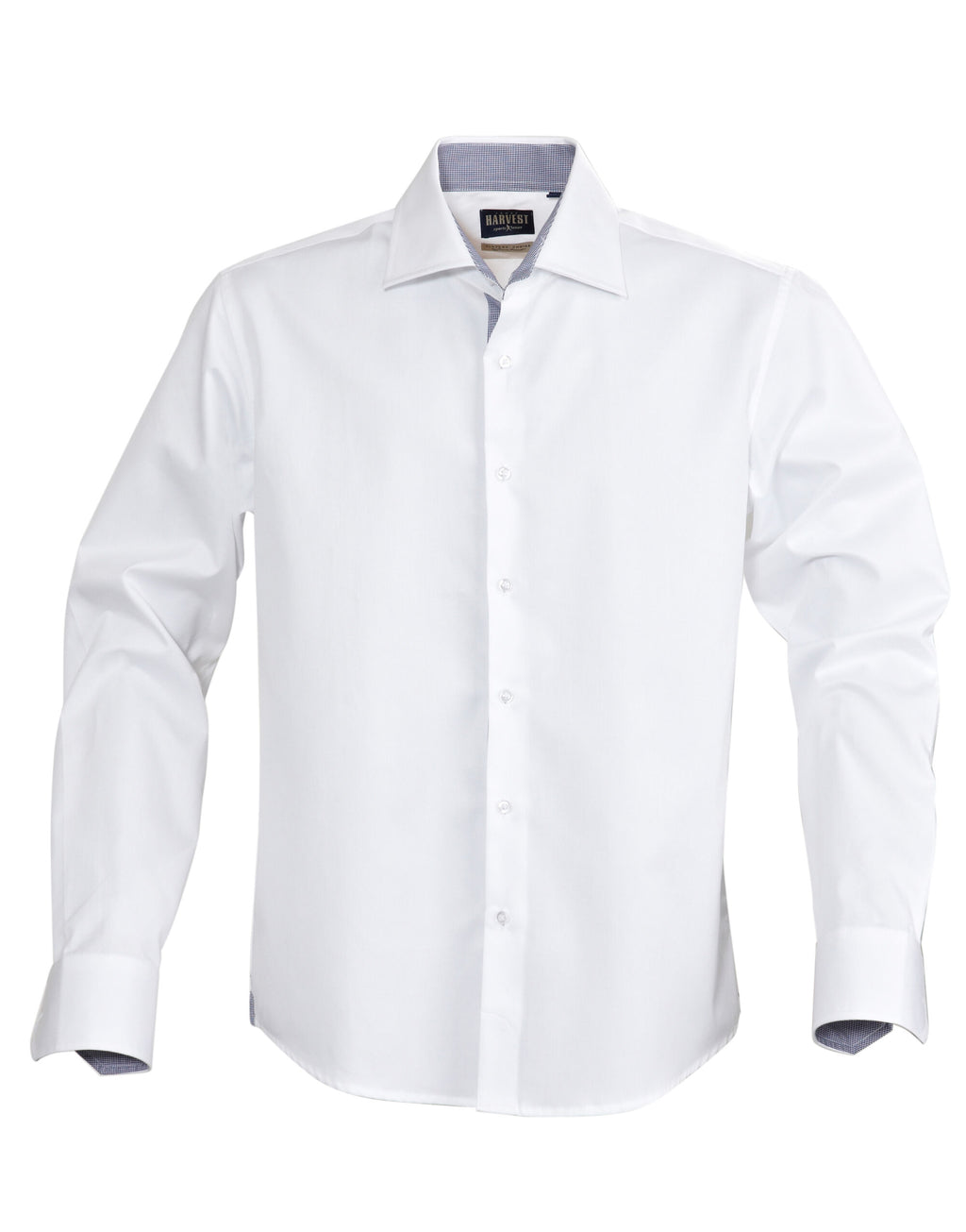 HAR2113030 James Harvest Baltimore Shirt - White - HAR2113030