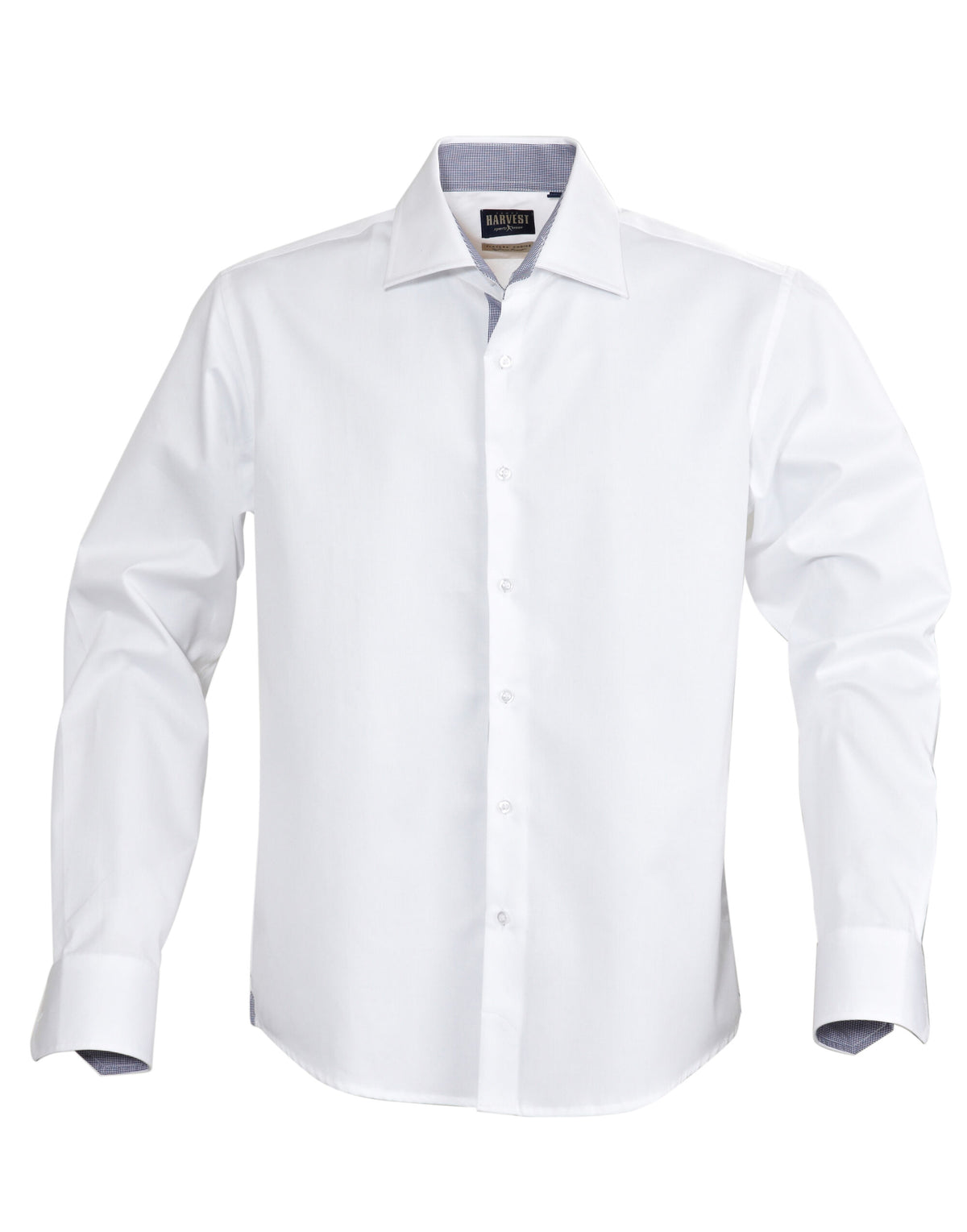 HAR2113030 James Harvest Baltimore Shirt - White - HAR2113030
