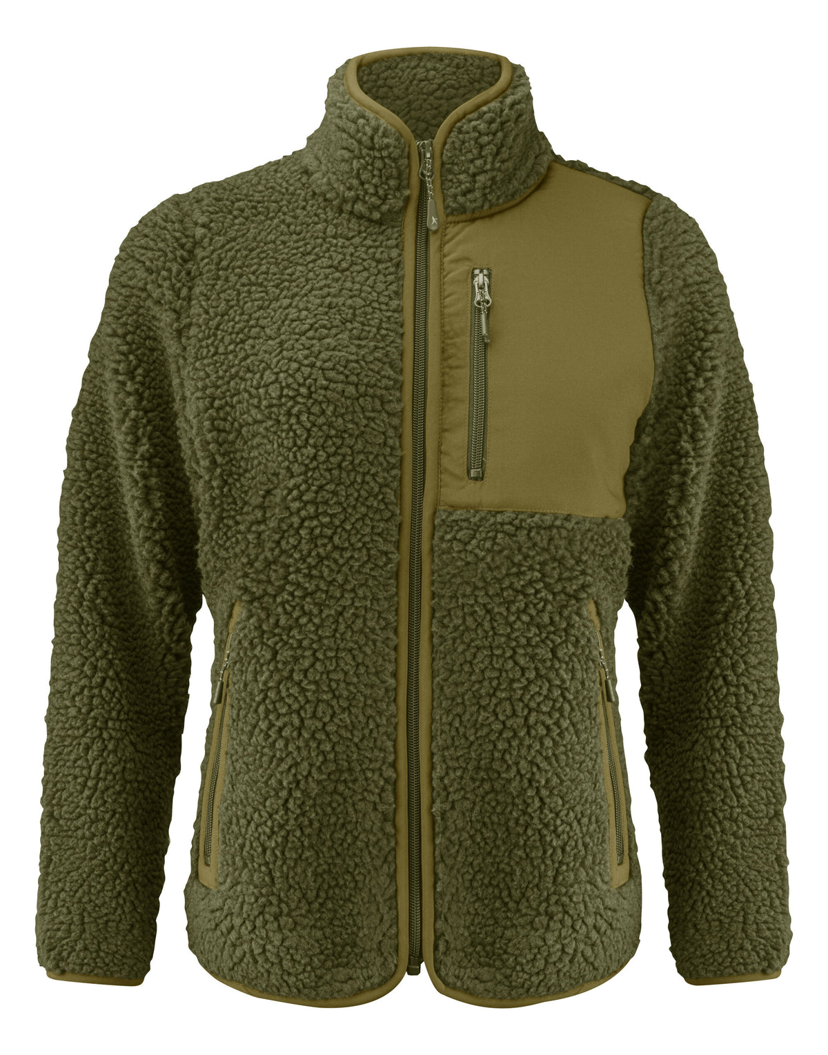 HAR2121504 James Harvest Kingsley Ladies Fleece - Moss Green - HAR2121504