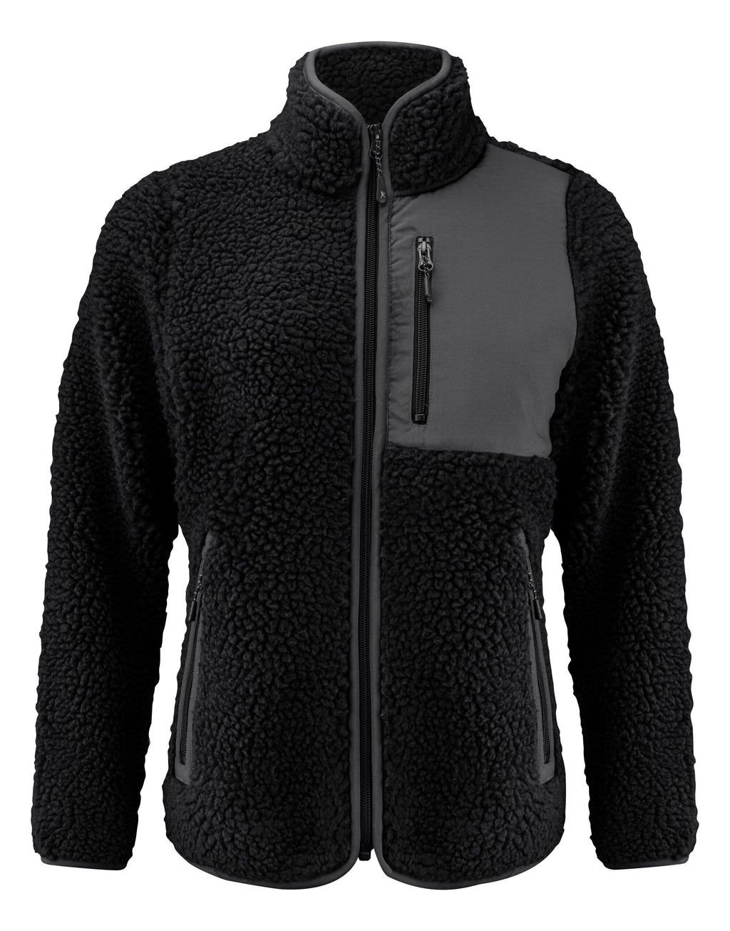 HAR2121504 James Harvest Kingsley Ladies Fleece - Black - HAR2121504