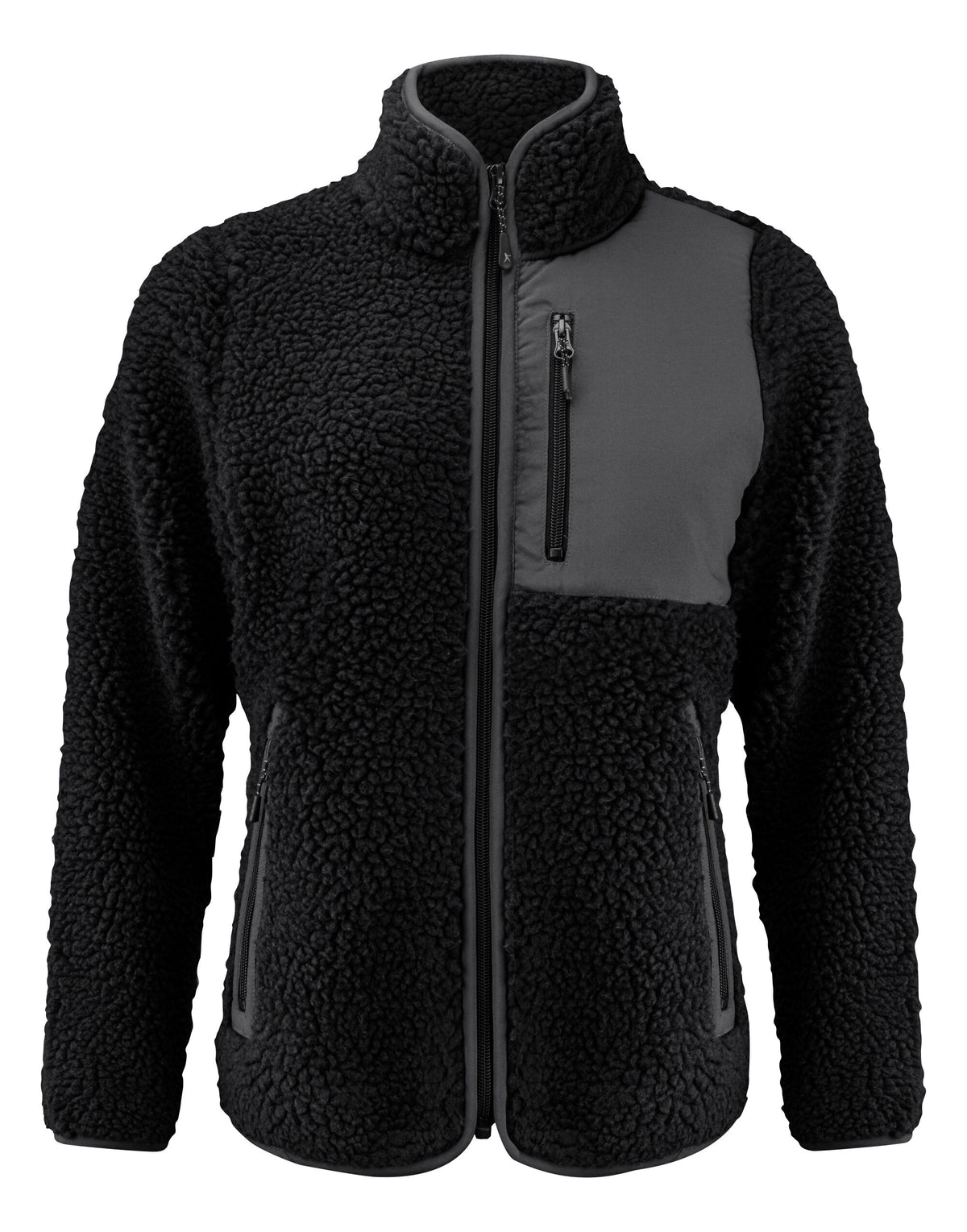 HAR2121504 James Harvest Kingsley Ladies Fleece - Black - HAR2121504