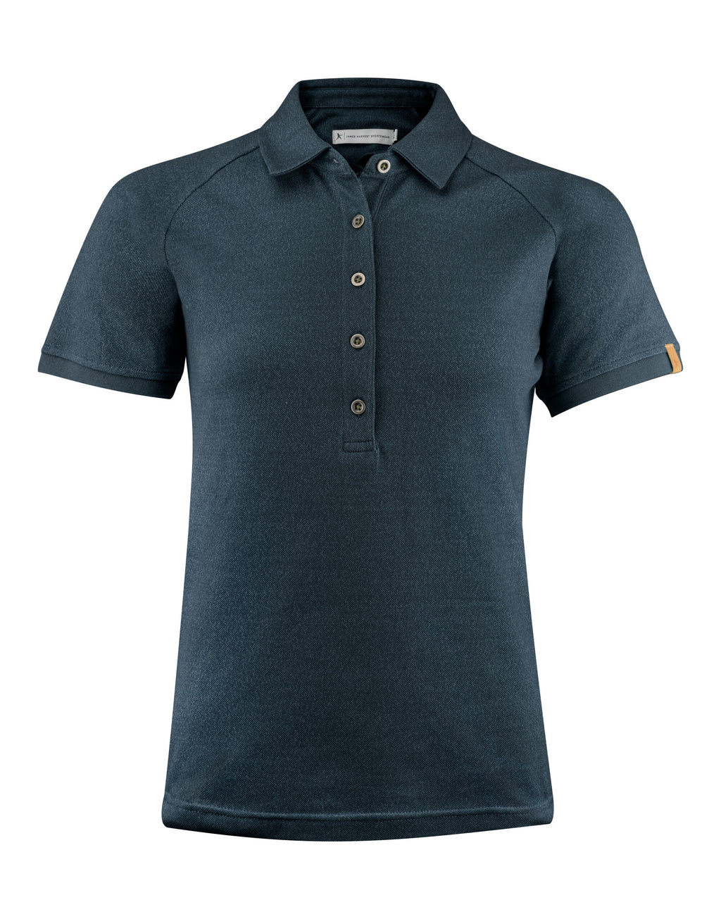 HAR2125037 James Harvest Brookings Ladies Polo - Navy - HAR2125037