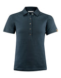HAR2125037 James Harvest Brookings Ladies Polo - Navy - HAR2125037