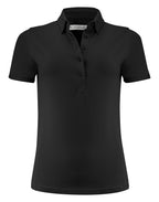 HAR2125038 James Harvest American Ladies Polo - Black - HAR2125038