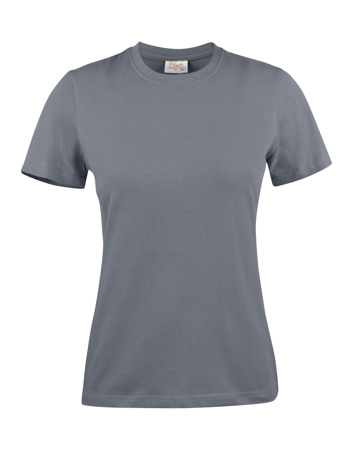 PE2264028 Printer Ladies Light T-Shirt - Steel Grey - PE2264028