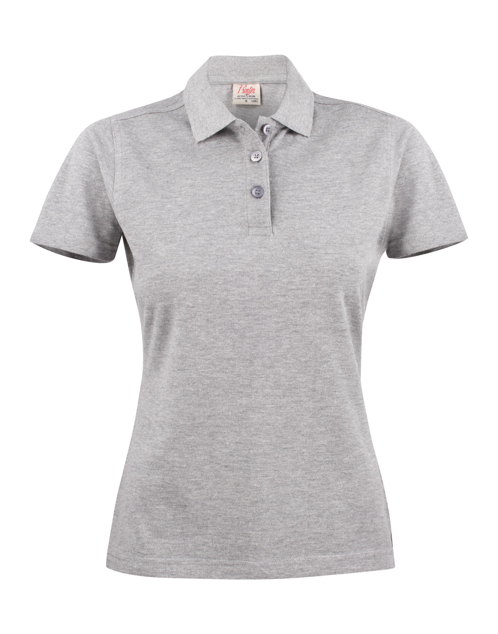 PE2265023 Printer Ladies Surf Light Polo - Grey Melange - PE2265023