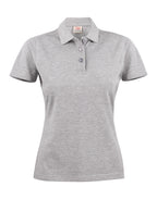 PE2265023 Printer Ladies Surf Light Polo - Grey Melange - PE2265023