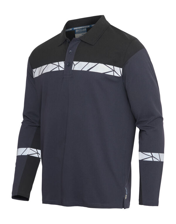 ProJob Progression 7004 LS Pique Polo