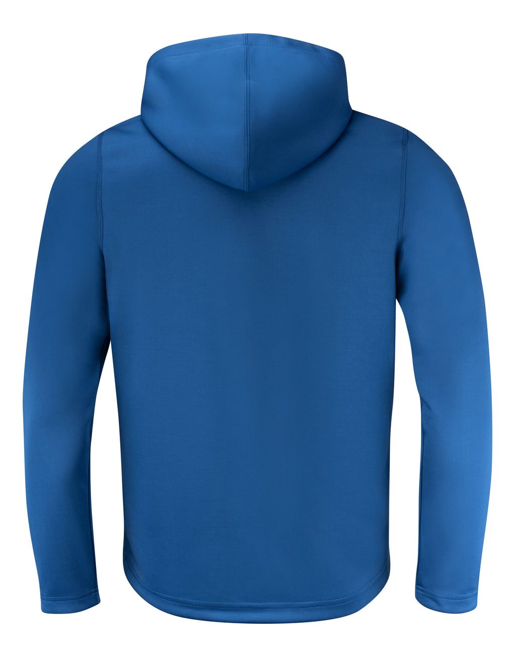 Printer Red Layback Full Zip Hoodie
