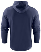 Printer Red Layback Full Zip Hoodie
