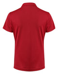 Printer Red Ladies Smash Polo Shirt