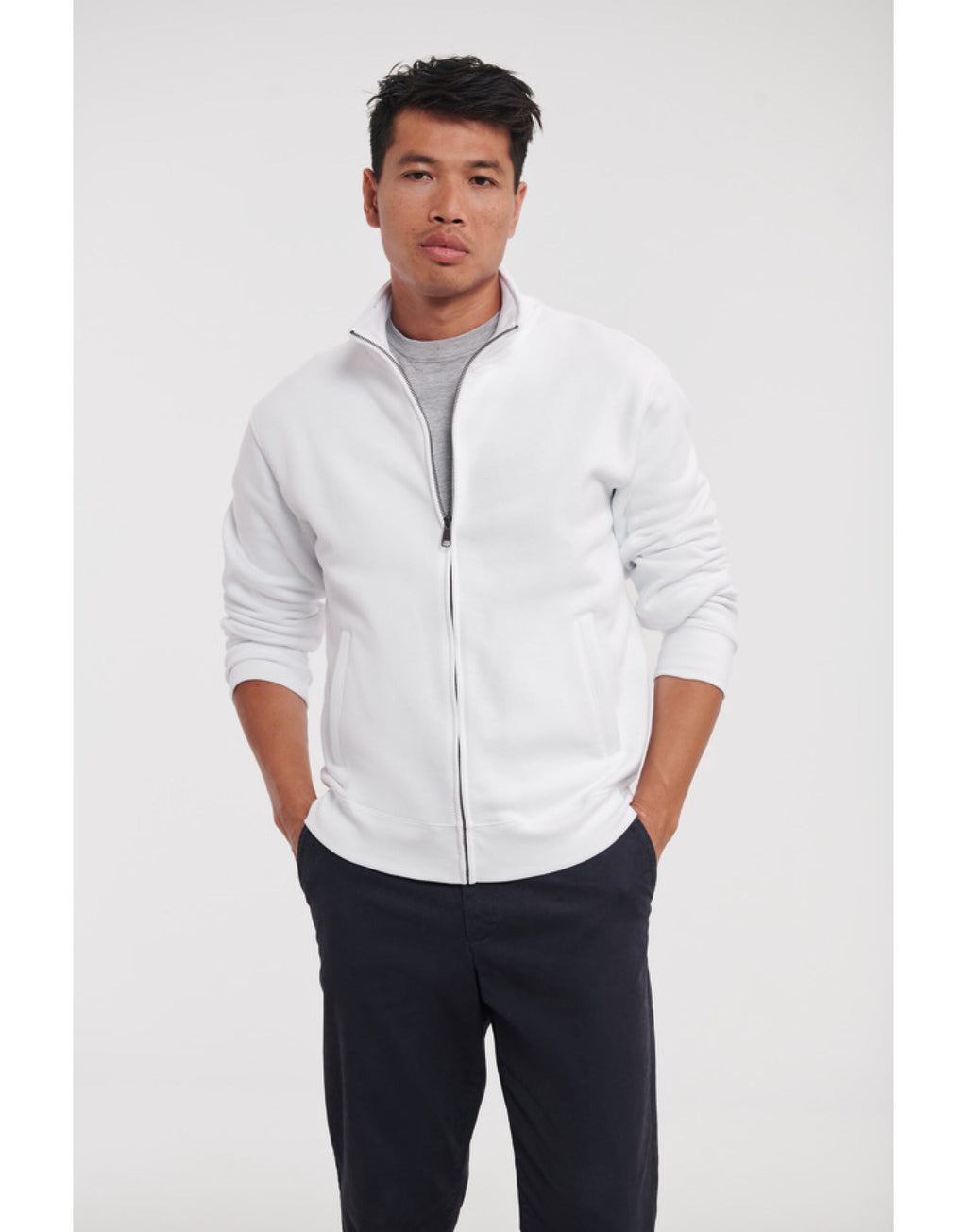R267M Russell Men's Authentic Sweat Jacket
