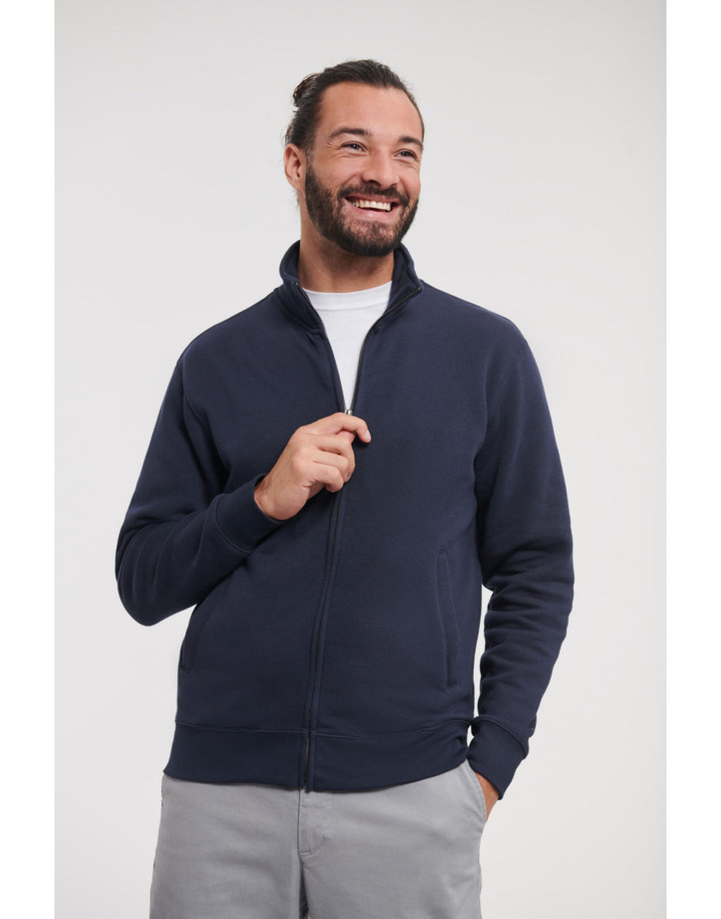 R267M Russell Men's Authentic Sweat Jacket