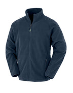 R903X Result Recycled Unisex Fleece Jacket - Navy - R903X