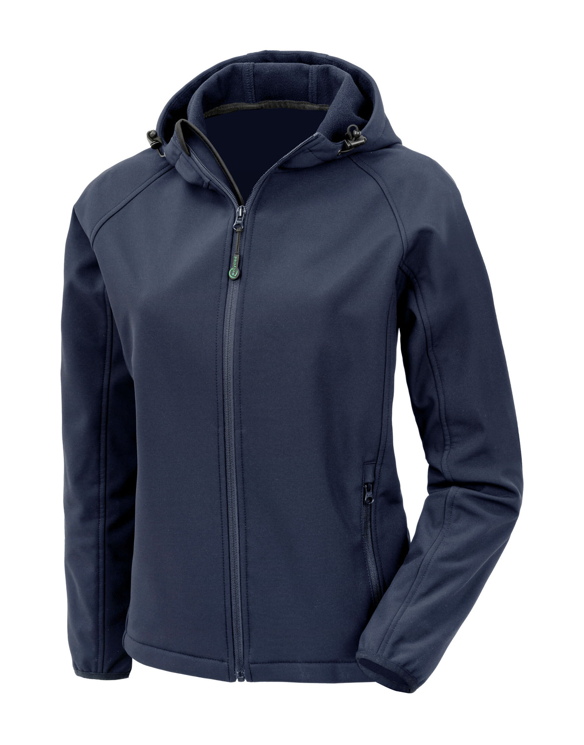 R911F Result Ladies Recycled P'able Hood Shell - Navy - R911F