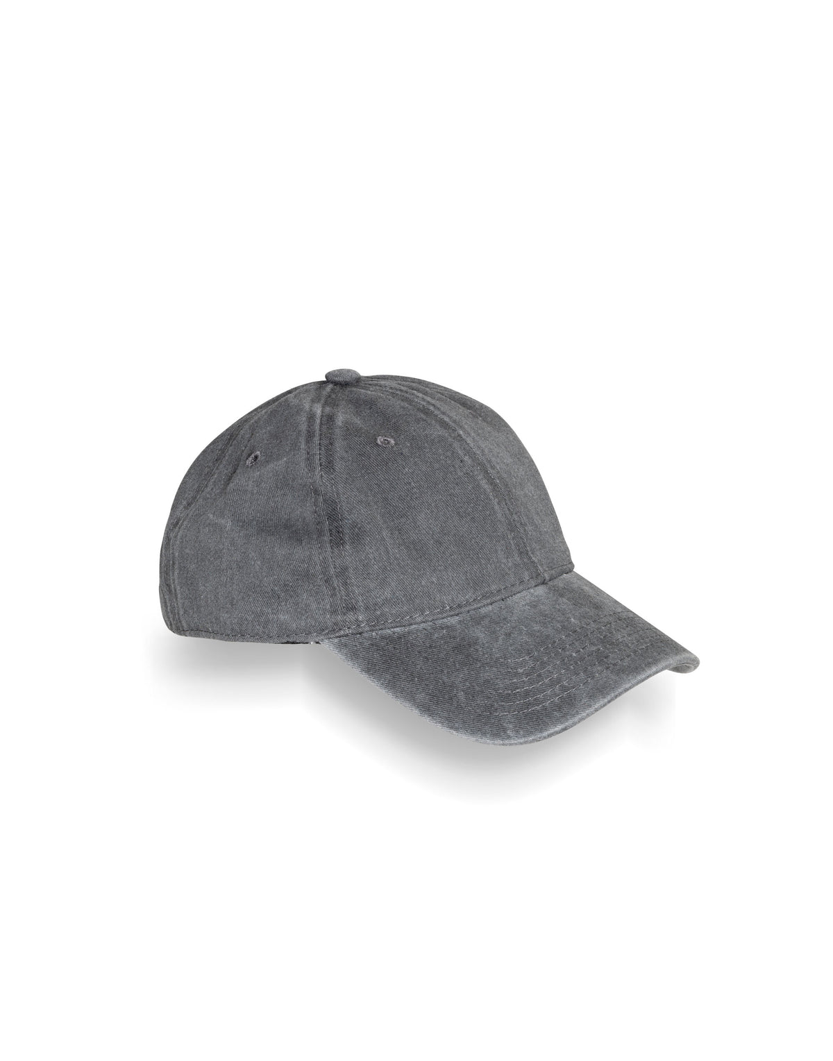 RC092X Result Headwear Core Pure Cotton Vin Cap - Vintage Black - RC092X