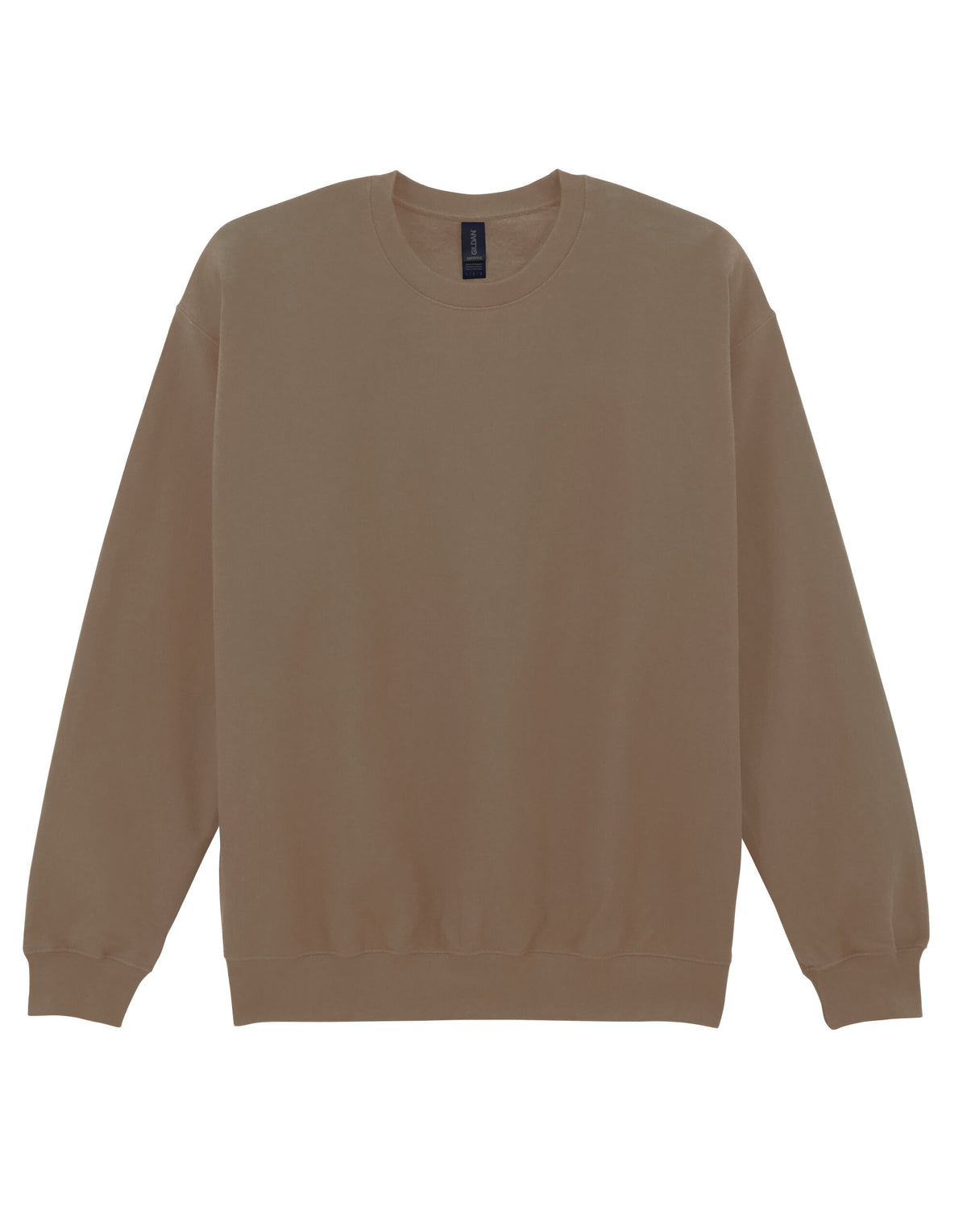 SF000 Gildan Softstyle MidW Fleece Adult Crew - Brown Savana - SF000