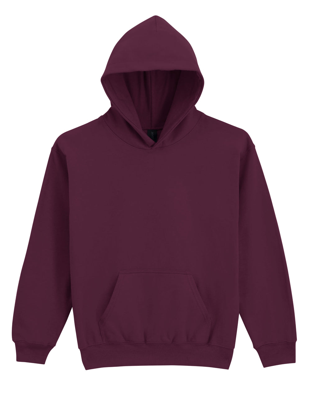 SF500B Gildan Softstyle Midw Fleece Youth Hoody - Maroon - SF500B