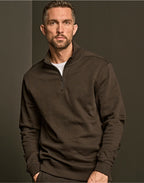 Tee Jays Ribbed Interlock Half Zip