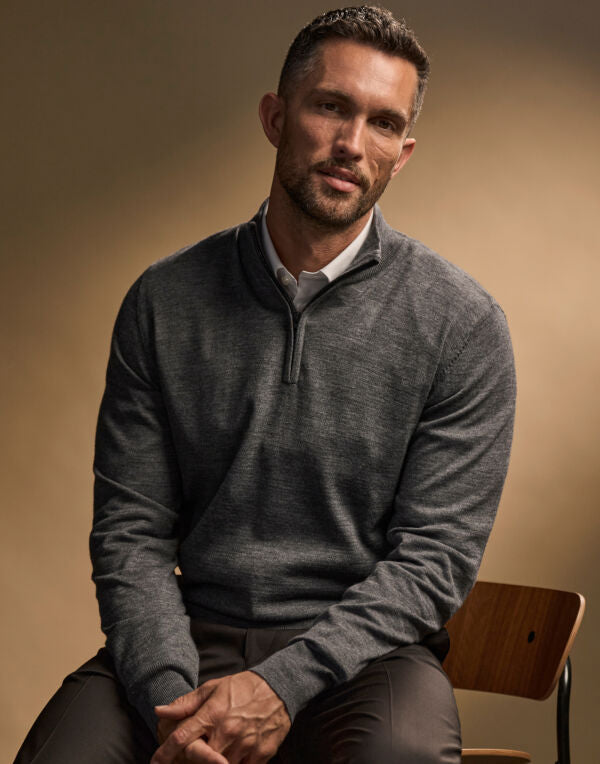 Tee Jays Mens Half Zip