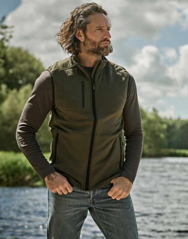 Tee Jays Mens Stretch Fleece Bodywarmer