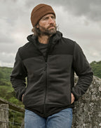 TeeJays Mens Mountain Hooded Fleece