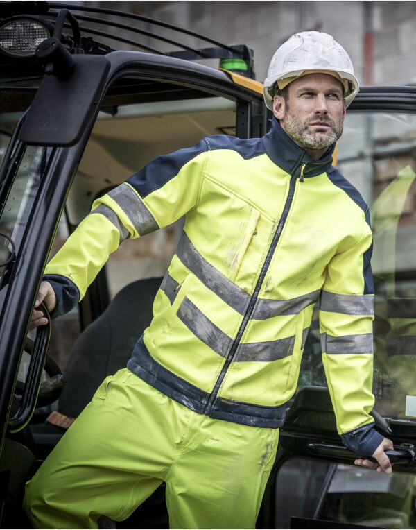 Regatta Hi-Vis Pro 3 Layer Softshell