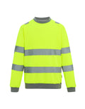 Regatta Hi-Vis Pro Contract Crew Sweat