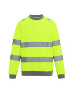 Regatta Hi-Vis Pro Contract Crew Sweat