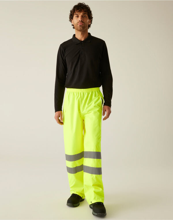 Regatta Hi-VIs Pro Packaway Overtrousers