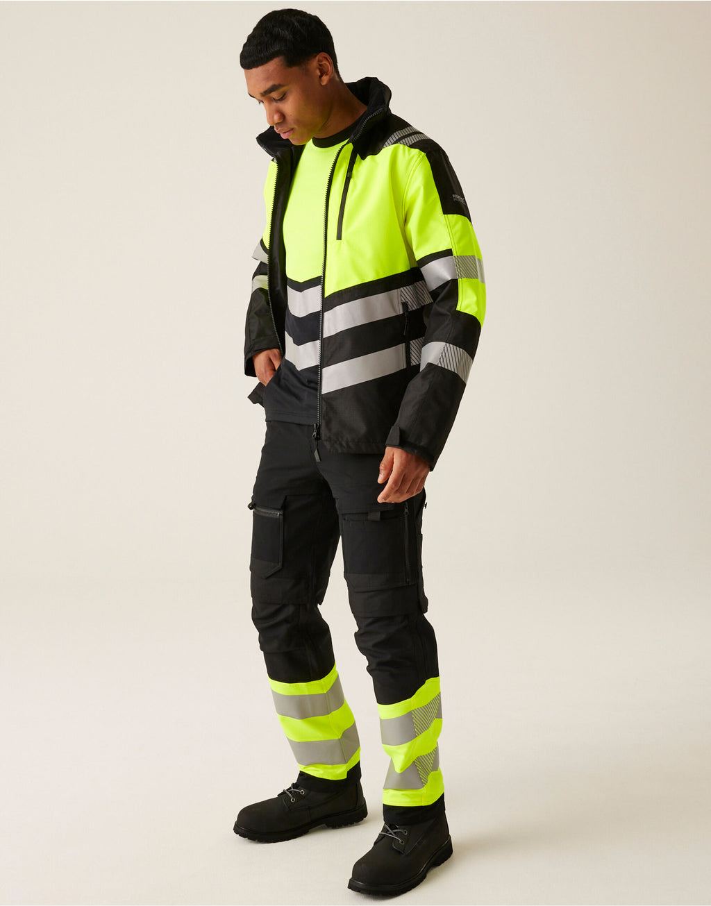 Regatta Hi-Vis X-Pro Wproof Shell Jacket