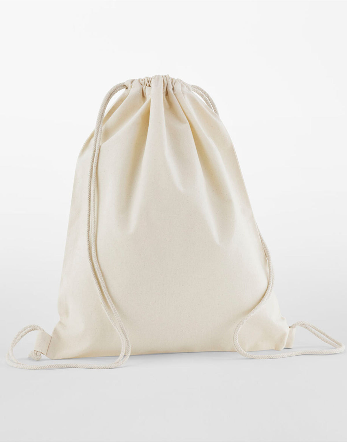 W160 Westford Mill Organic Cotton InCo Gymsac - Natural - W160