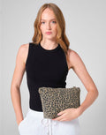 Westford Mill Leopard Print AccessoryBag
