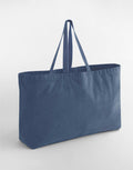 W348 Westford Mill Garment Dyed Oversize Tote - Vintage Denim - W348