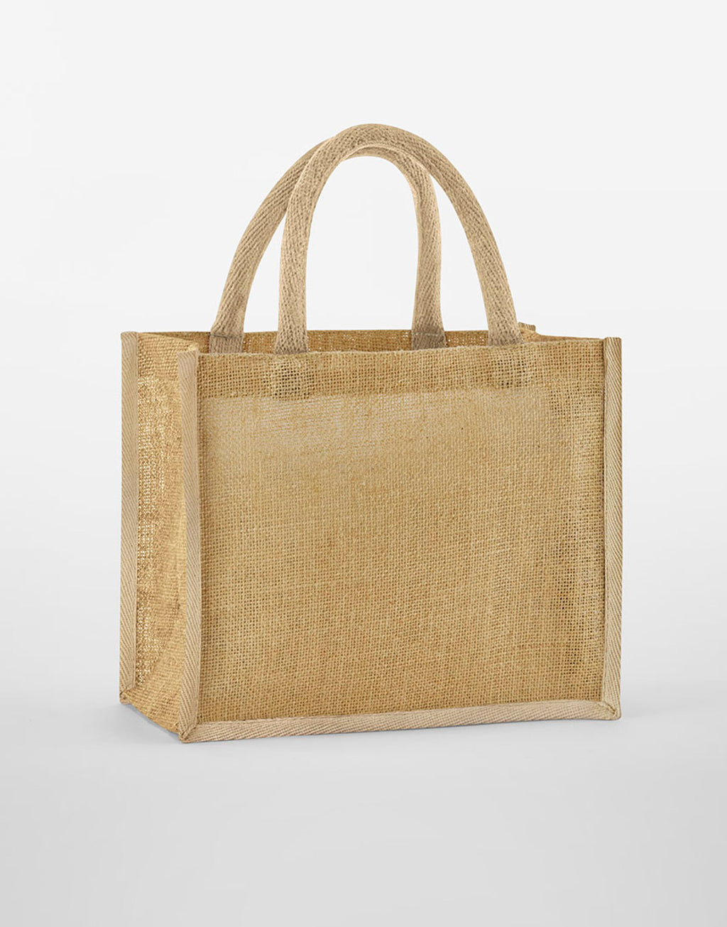 W473 Westford Mill Starched Jute Midi Tote - Natural - W473