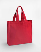 Westford Mill Chevron Handle Shopper