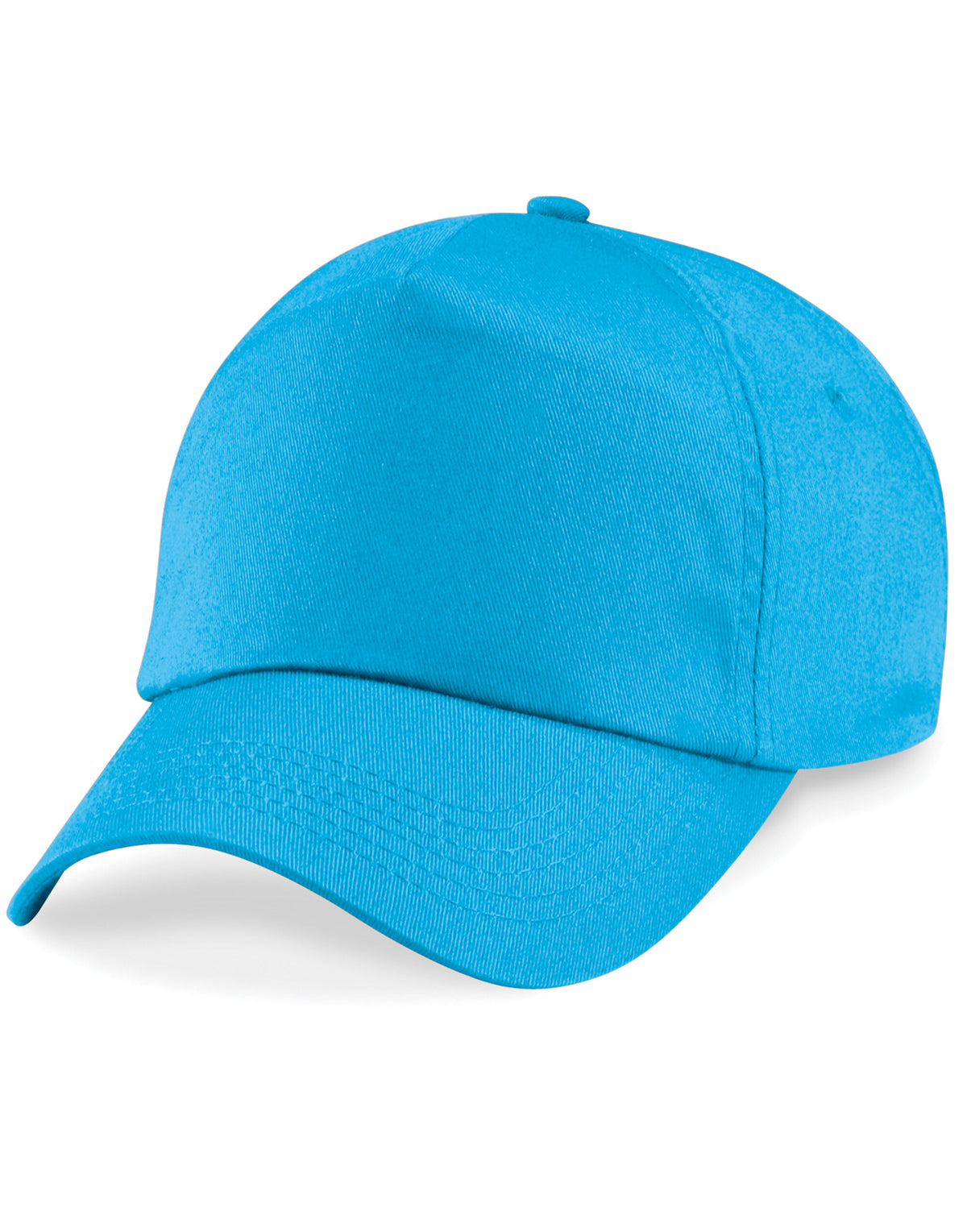 B10B Beechfield Junior Original 5 Panel Cap - Surf Blue - B10B