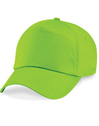 B10B Beechfield Junior Original 5 Panel Cap - Lime - B10B
