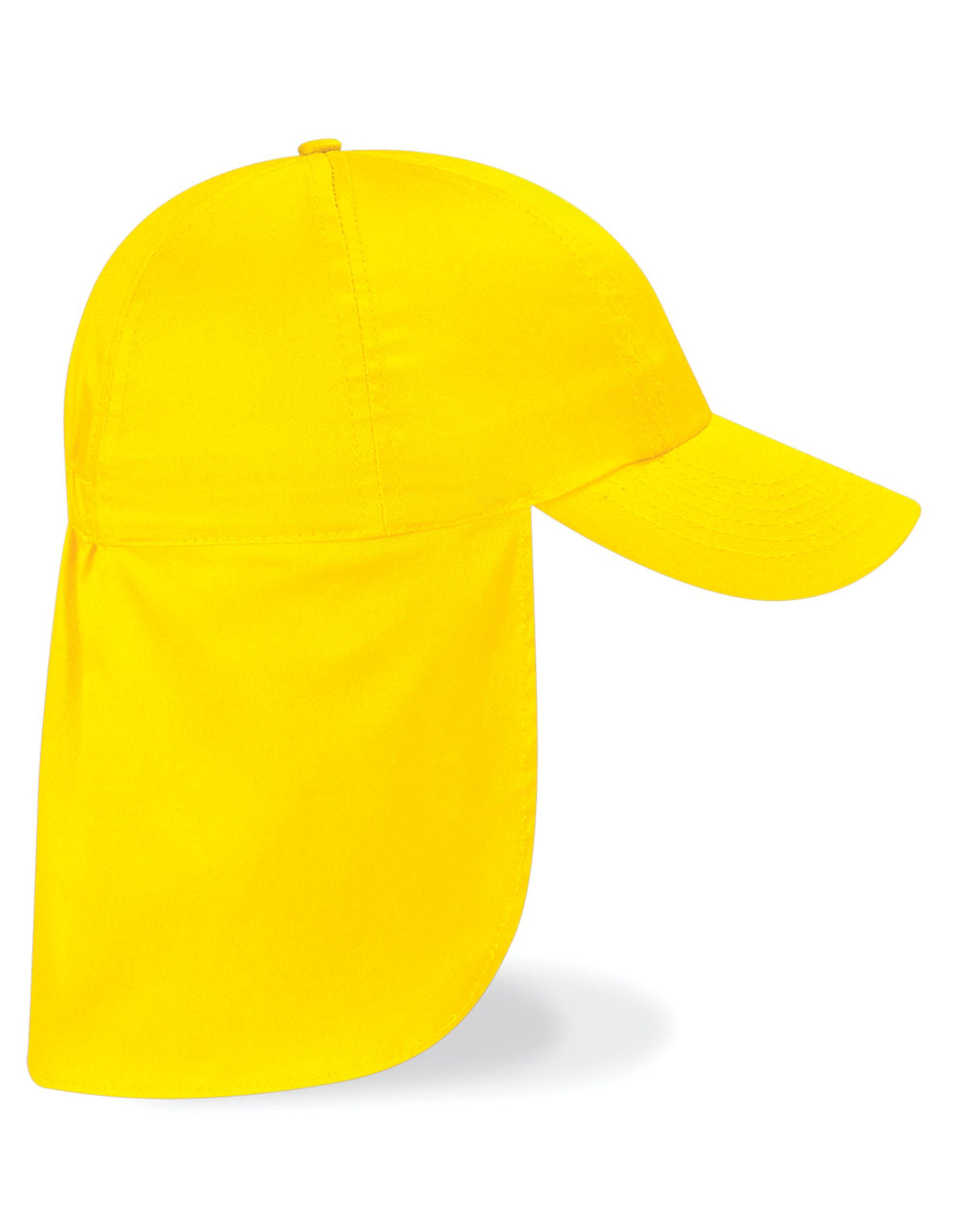 B11B Beechfield Junior Legionnaire Style Cap - Yellow - B11B