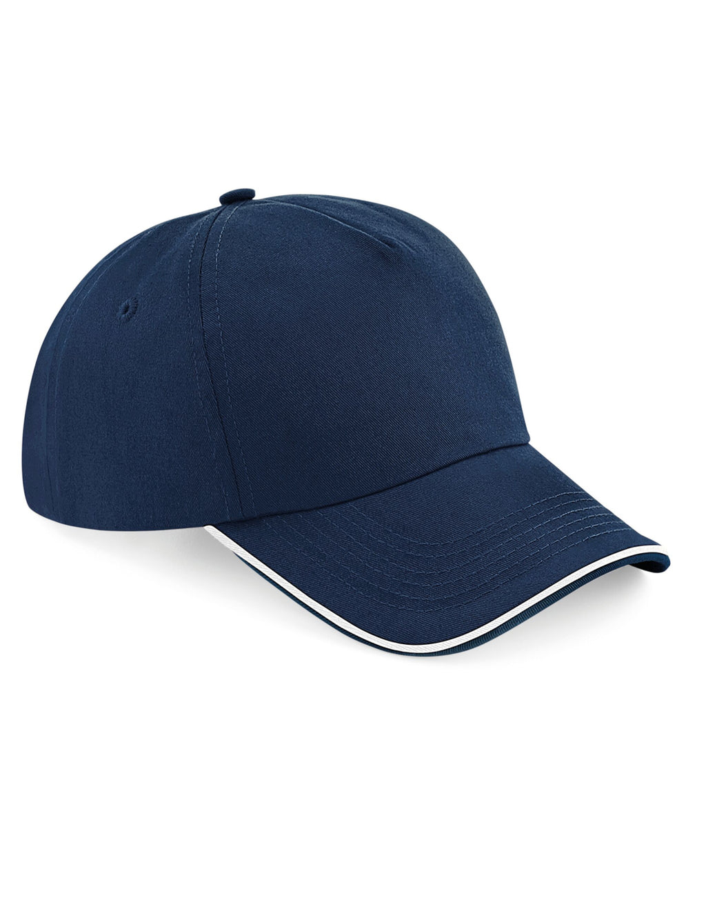 Beechfield Authentic 5 Panel Piped Peak