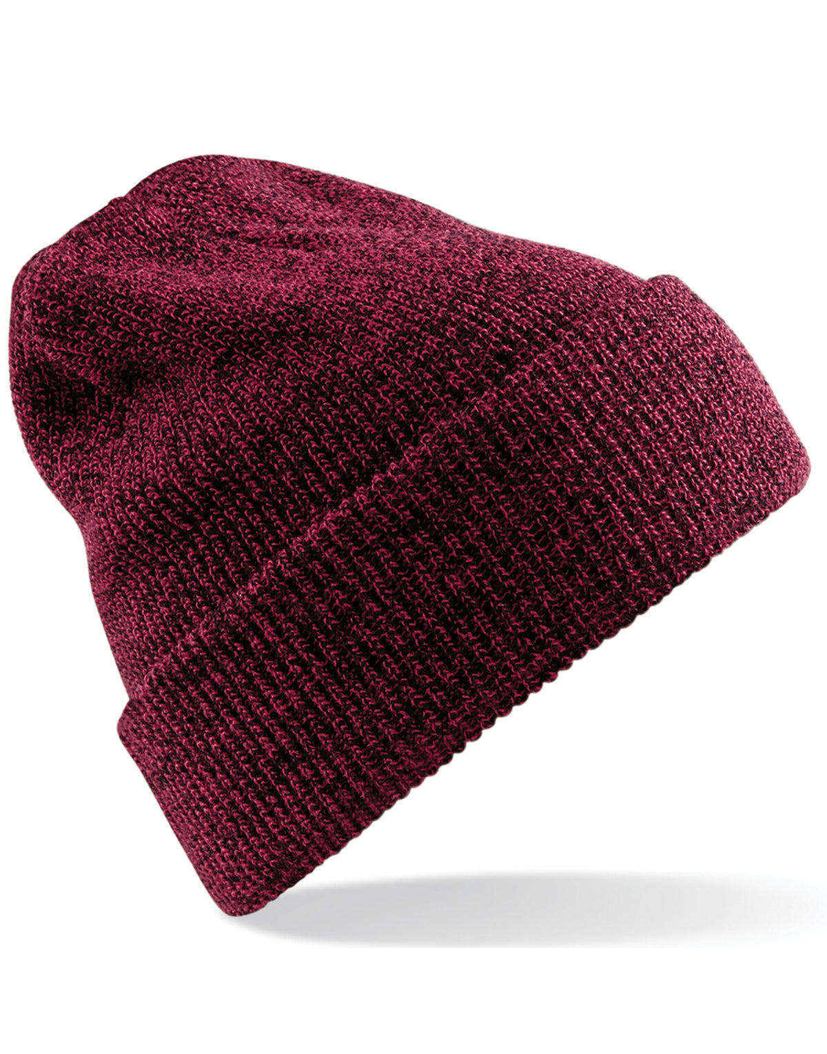 B425 Beechfield  Heritage Beanie - Antique Burgundy - B425